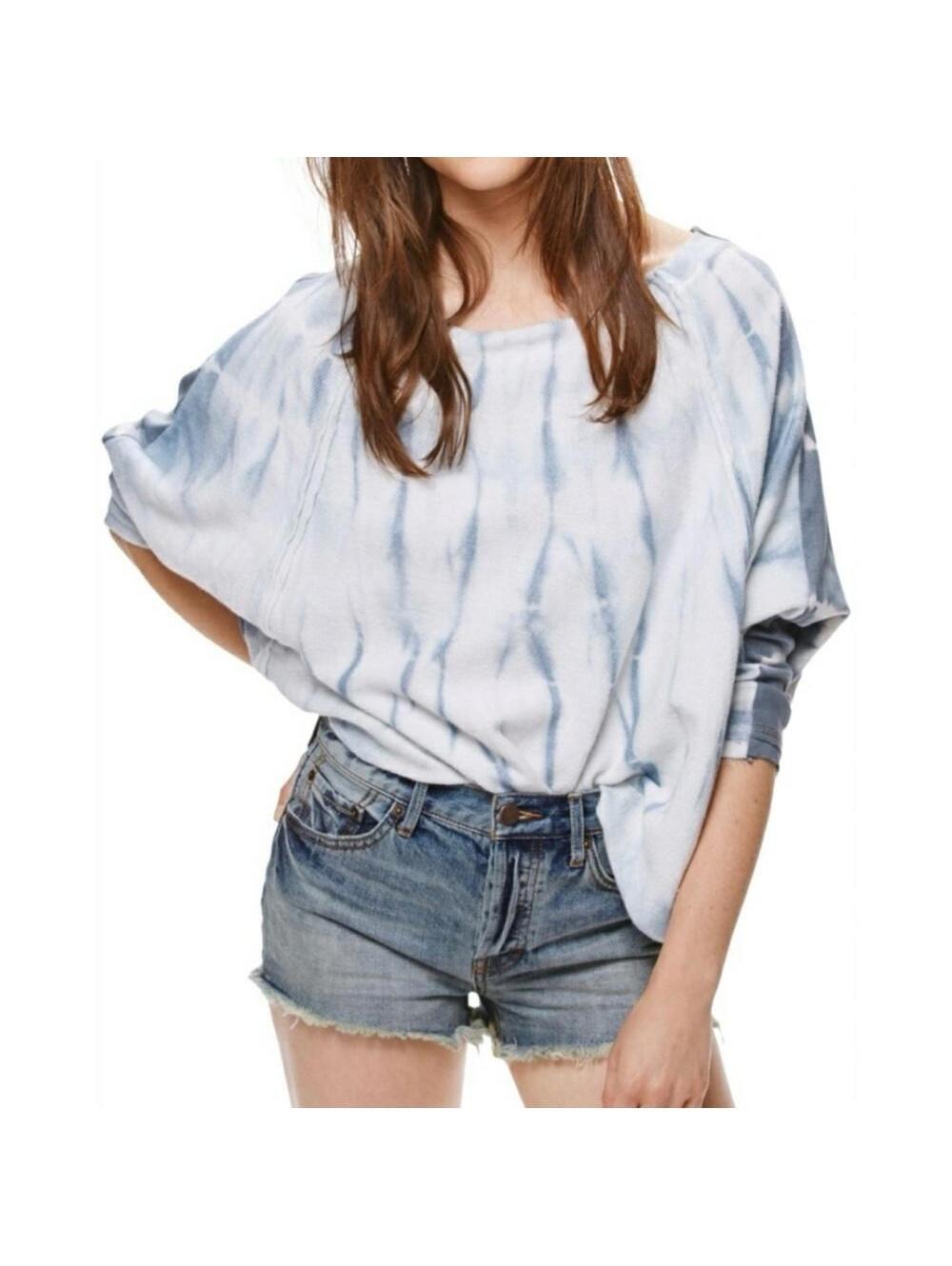 Free People East meets West tie dye sweatshirt - Picture 2 of 8